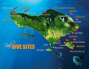 dive sites in Bali